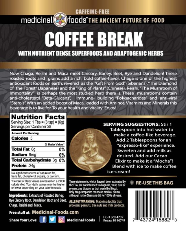Coffee Break, Energizing Coffee Substitute