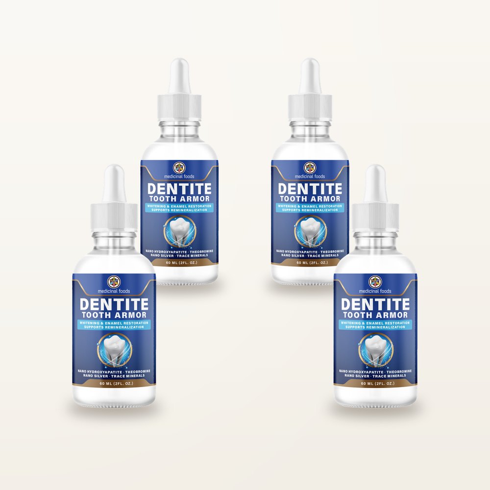 Four bottles of Dentite Tooth Armor