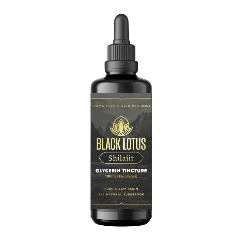 Black Lotus Liquid Shilajit Tincture