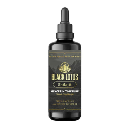 Black Lotus Liquid Shilajit Tincture