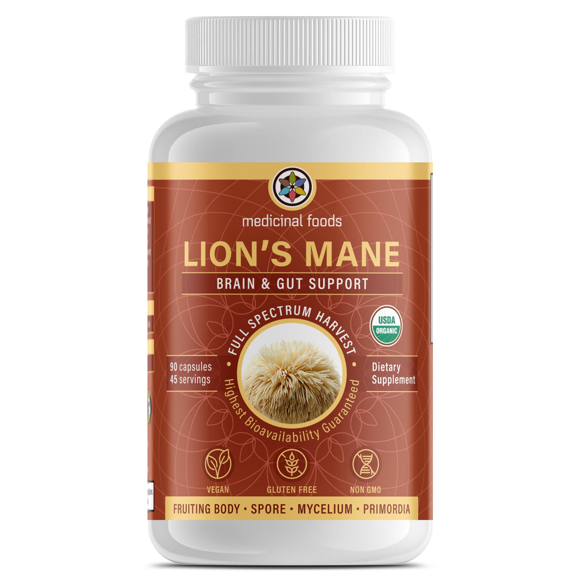 Lion's Mane Mushroom Capsules