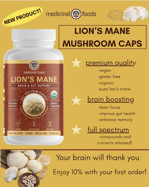 Lion's Mane Mushroom Capsules, photo 2