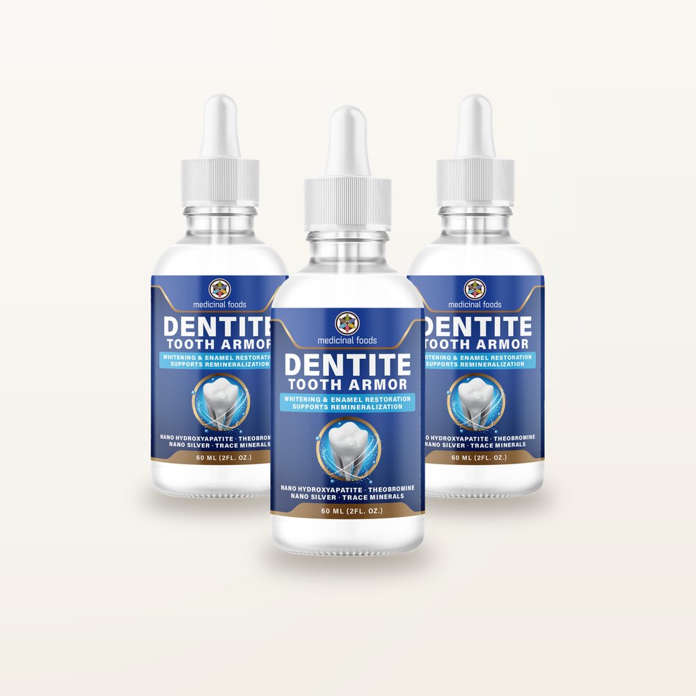 Three bottles of Dentite Tooth Armor