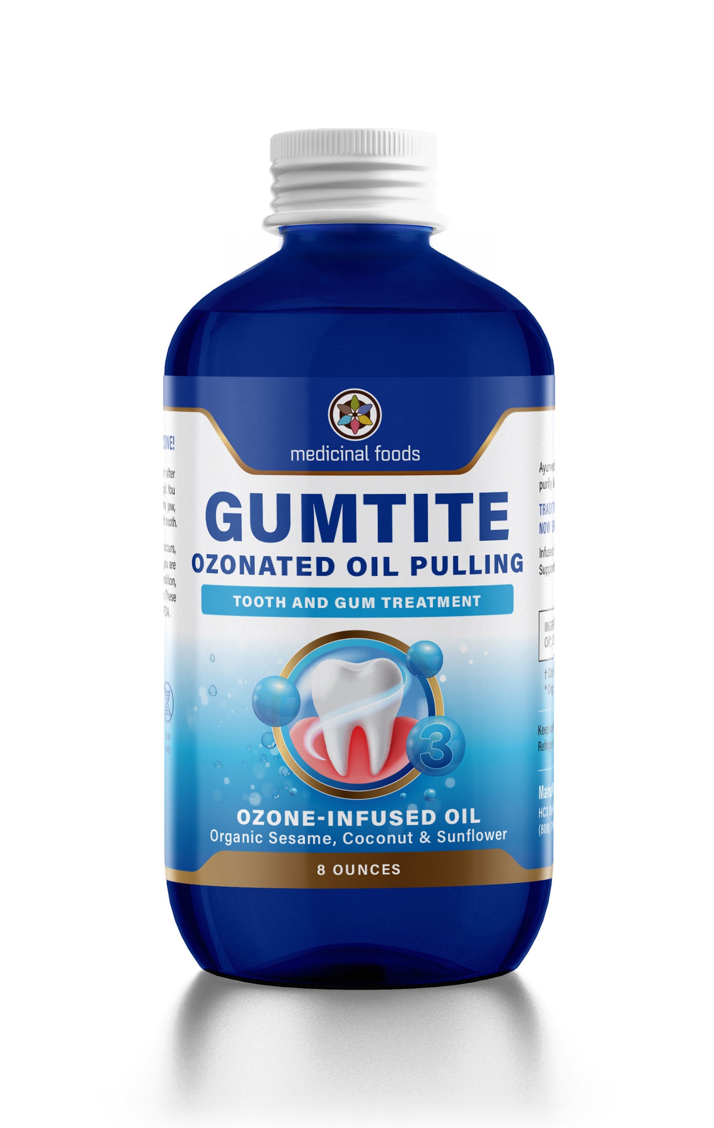 Gumtite Ozonated Oil Pulling Formula