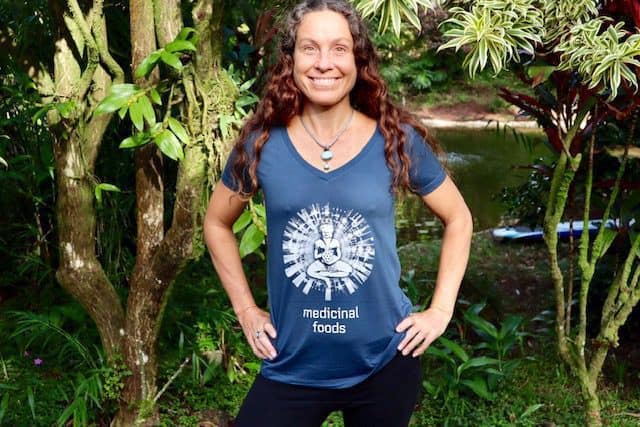 Women's Indigo V-Neck T'Shirt, photo 2